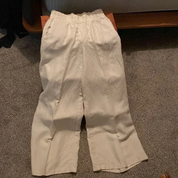 princess polly baby blue dress Women's White Casual & Dress Pants main image 1